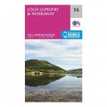 Os Landranger Map Lr56 Loch Lomond & Inveraray (os Landranger Map) / Ordnance Survey