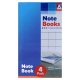 Note Books Assorted 4 Pack O48 Ar5 Ugn/2